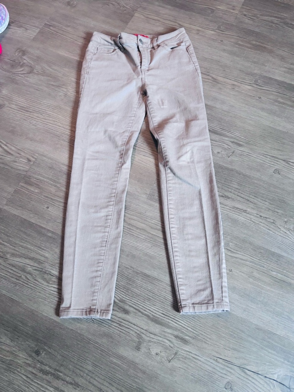 Wax Jean Women's Straight Leg Pants in Light Taupe